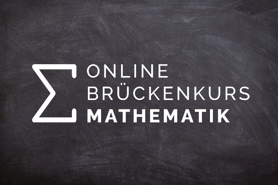 Das Bild zeigt das Logo des Brückenkurses Mathematik